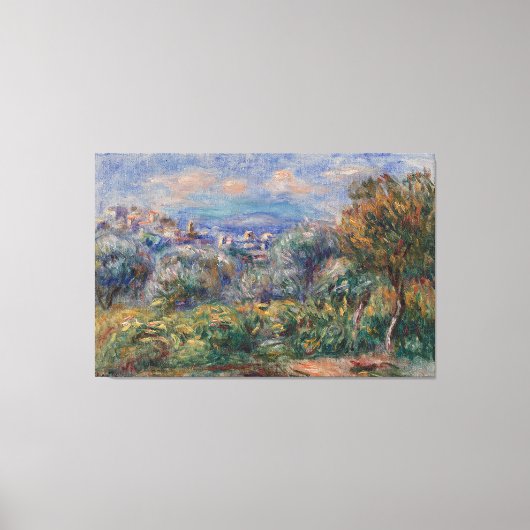 landschap Pierre Auguste Renoir Canvas Afdruk (Voorkant)