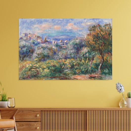 landschap Pierre Auguste Renoir Canvas Afdruk (Insitu (Woonkamer))