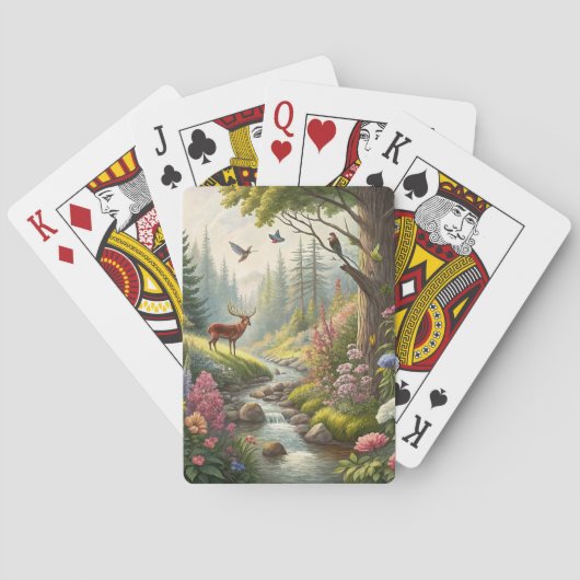 Landschap Pokerkaarten (Achterkant)