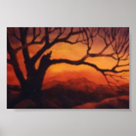 Landschap Poster (Voorkant)