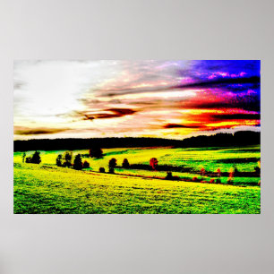 Landschap Poster