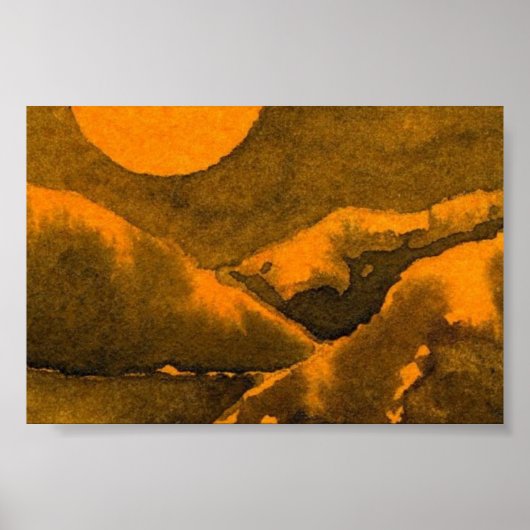 Landschap Poster (Voorkant)