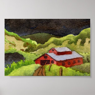 Landschap Poster