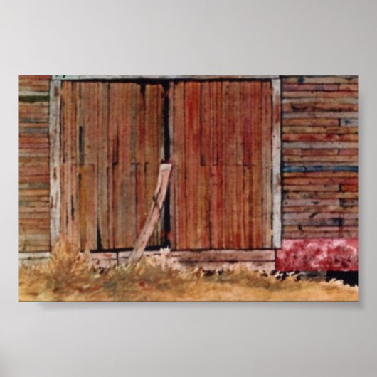 Landschap Poster (Voorkant)