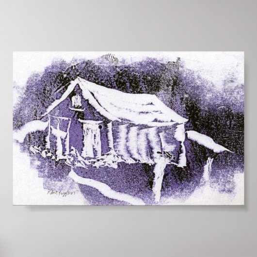 Landschap Poster (Voorkant)