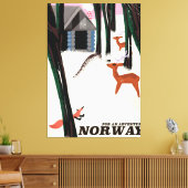 Landschap poster canvas afdruk (Insitu (Woonkamer))