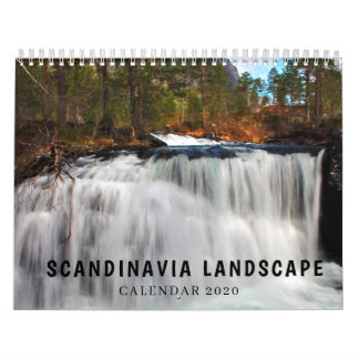 Landschap Scandinavia Kalender