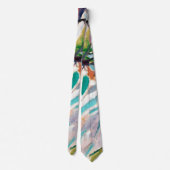 Landschap Schilderen Edward Munch Stropdas (Achterkant)