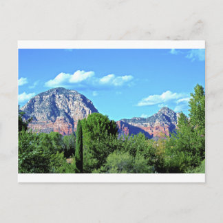 Landschap Sedona Mountain Briefkaart