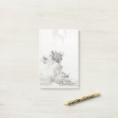Landschap Sesshu Toyo Haboku-Sansui Post-it® Notes (Op bureau)