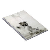 Landschap Sesshu Toyo Haboku-Sansui Poster Notitieboek (Rechterzijde)