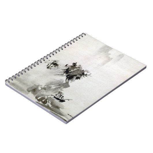 Landschap Sesshu Toyo Haboku-Sansui Poster Notitieboek (Linkerzijde)