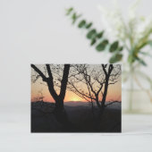 Landschap Shenandoah Sunset National Park Briefkaart (Staand voorkant)