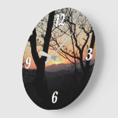 Landschap Shenandoah Sunset National Park Grote Klok (Hoek)