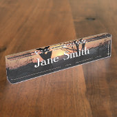 Landschap Shenandoah Sunset National Park Naambordje (Zijkant)