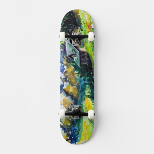Landschap Skateboard (Voorkant)