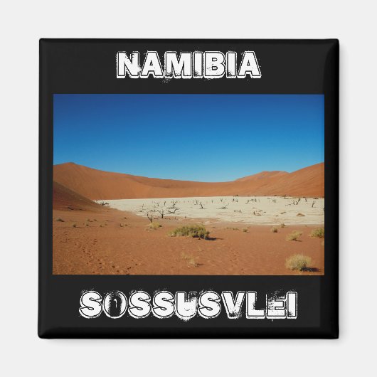Landschap Sossusvlei Magneet (Voorkant)