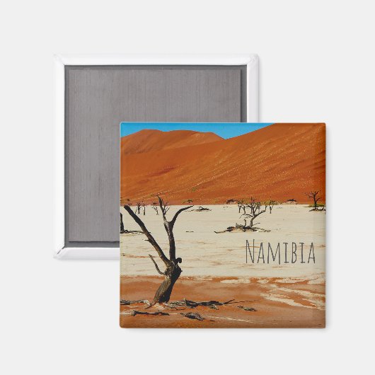 Landschap Sossusvlei Magneet (Voorkant / Achterkant)