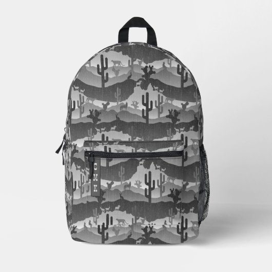 Landschap Southwest-woestijn Bedrukte Rugzak (Voorkant)