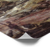 Landschap: Storm-effect, 18e eeuw Poster (Hoek)