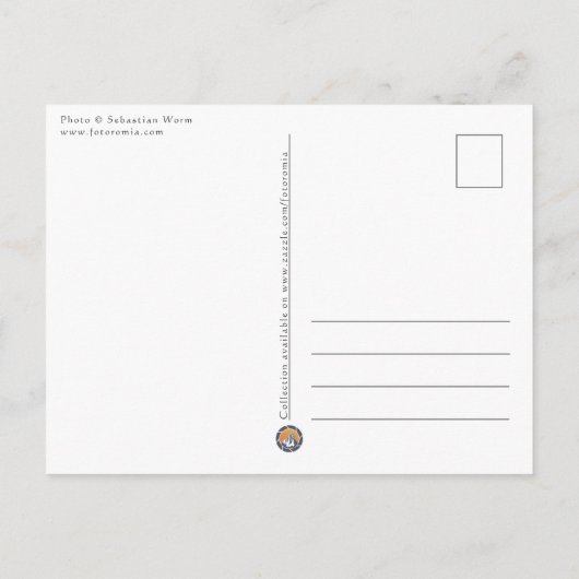 Landschap Svalbard Glacier Briefkaart (Achterkant)