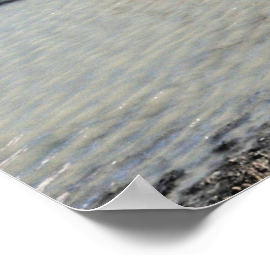 Landschap van Bolivia Poster (Hoek)