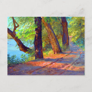 Landschap van de Frederic Edwin Church Briefkaart