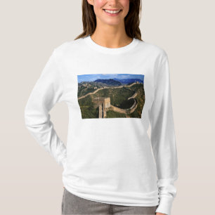 Landschap van de Grote Muur, Jinshanling, China T-shirt