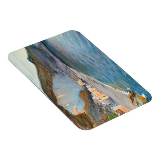 Landschap van de kust van Napels, M. Enckell Magneet (Rechterzijde)