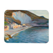 Landschap van de kust van Napels, M. Enckell Magneet (Horizontaal)