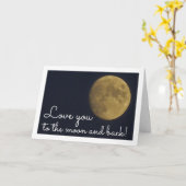 Landschap van de Maan van de Aarde Kaart (Gele Bloem)