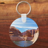 Landschap van de Powell Page Arizona Sleutelhanger (Voorkant)