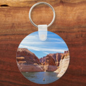 Landschap van de Powell Page Arizona Sleutelhanger (Voorkant)