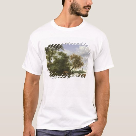 Landschap van de rivier t-shirt (Voorkant)