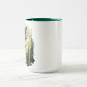 Landschap van het bosgebergte - Mok (Midden)