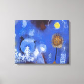 "Landschap van het verleden" door Paul Klee Canvas Afdruk (Voorkant)