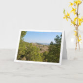 Landschap van Lliria, Valencia, Spanje Kaart (Gele Bloem)