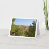 Landschap van Lliria, Valencia, Spanje Kaart (Voorkant)