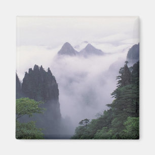 Landschap van Mt. Huangshan (Gele Berg) in Magneet
