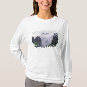 Landschap van Mt. Huangshan (Gele Berg) in T-shirt