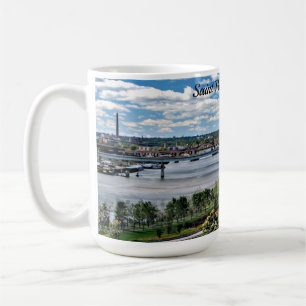 Landschap van Saint Paul, Minnesota Koffiemok