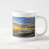 Landschap van Yellowstone Jumbo Beker (Rechts)
