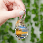 Landschap van Yellowstone Sleutelhanger (Hand)