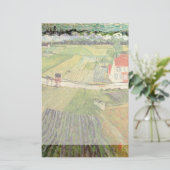 Landschap, vervoer en trein door Vincent van Gogh Briefpapier (Staand voorkant)