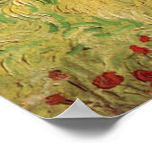 Landschap, vervoer en trein door Vincent van Gogh Poster (Hoek)