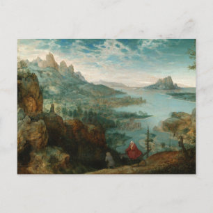 Landschap Vlucht naar Egypte door Bruegel de Oude Briefkaart