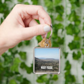 Landschap West Texas Sleutelhanger (Hand)