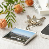 Landschap West Texas Sleutelhanger (Zijkant)