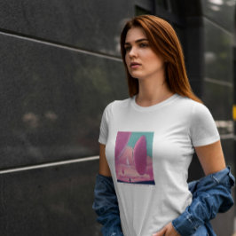 Landschap woestijn Fantasy T-shirt