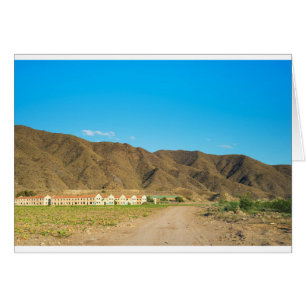 Landschap woestijn in Almeria, Andalusië, Spanje